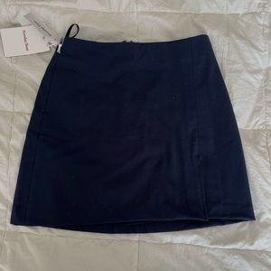 NWT Sunday Best Navy Mini Skirt Sz 00